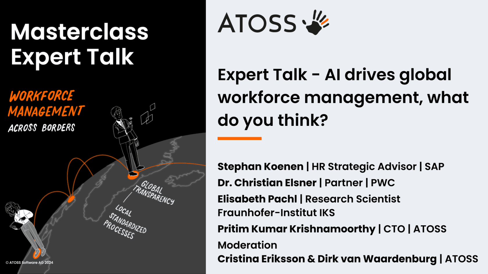 ATOSS Masterclass Recording Expert Talk AI